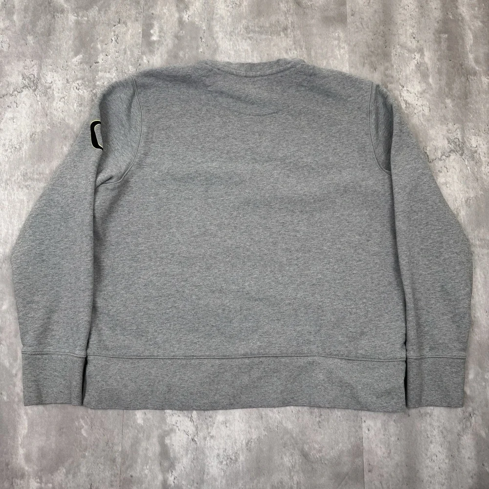 Nike Oregon Ducks  Sweatshirt Mens XL Gray College Center Swoosh Football - Picture 4 of 7